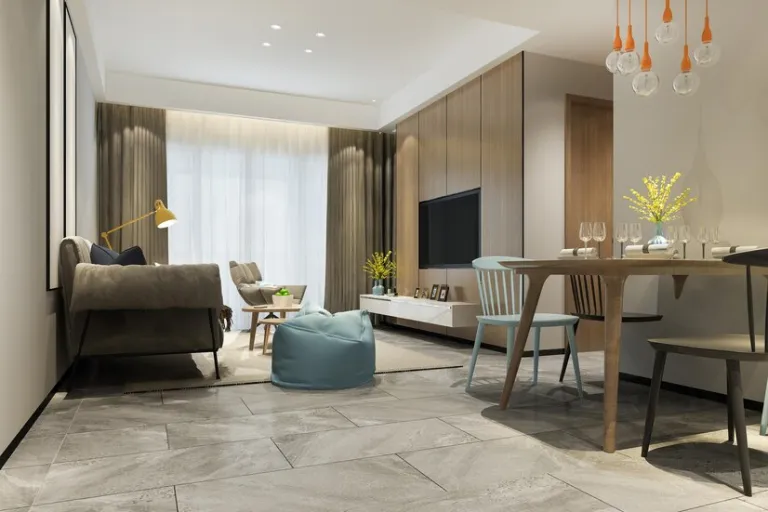 living room of Godrej MSR Shettigere Bengaluru